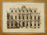 Project of Ducal Palace in Genoa Giclee Print Project of Ducal Palace in Genoa Giclee Print