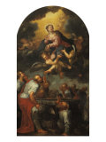 The Assumption of the Virgin Giclee Print by Gaetano Previati