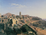 The Melfi Earthquake Giclee Print by Ippolito Caffi The Melfi Earthquake Giclee Print by Ippolito Caffi