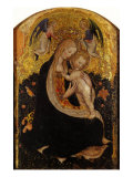 Madonna and Child Crowned by Two Angels (Madonna of the Quail) Giclée-tryk af Antonio Pisani Pisanello Madonna and Child Crowned by Two Angels (Madonna of the Quail) Giclée-tryk af Antonio Pisani Pisanello