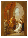 Esther and Assuero Lámina giclée