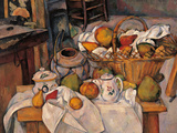 Still-Life in the Basket or the Kitchen Table Giclee Print