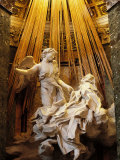 Rome, Church of Santa Maria Della Vittoria: Ecstasy of St Theresa Photographie