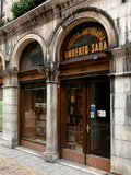 Umberto Saba Antiquarian Bookshop in Trieste Photographic Print by Luca Cambiaso
