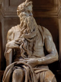 Tomb of Giulio Ii: Moses Photographic Print