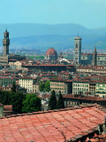 View of the Old City Centre of Florence Photographic Print