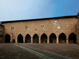 Portico in Piazza Cittadella - Bergamo Photographic Print by Bernardino Nocchi
