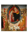 Coronation of Mary Among the Angels and Saints Giclee Print by Guido Reni
