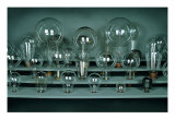  Edison Incandescent Light Bulbs Giclee Print by Cesare Tallone