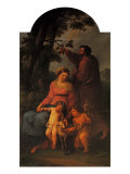 Sainte Famille reproduction procédé giclée par  Michelangelo Buonarroti