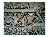 Decoration of the Nymphaeum, Villa Visconti Borromeo, Litta Lámina giclée por Demetrio Cosola