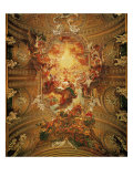 Triumph of the Name of Jesus reproduction procédé giclée par James Ensor