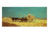 The Return from the Festival Feast Giclee Print by Aurelio Tiratelli