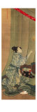 Beauty Beneath a Bug Screen Giclee Print by Vittore Grubicy De Dragon