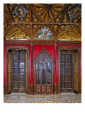 Decoration of the Neo-Gothic Room, Villa Traversi Tittoni Giclee Print