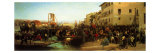 The Landing of Hunters of the Alps in Sesto Calende in 1859 Giclee Print by  Titian