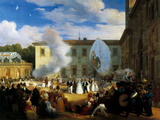 Chateaubriand Receives Paulovna Elena in the Garden of Villa Medici in Rome on 29 April 1829 Giclee Print by Antonio Canova