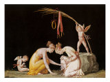 The Astragali Players Giclee Print