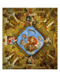 Frescoed Vault of the Room of the Golden Age (Sale Dell'Eta Dell'Oro) Giclee Print by Gian Lorenzo Bernini