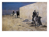 On the Watch Giclee Print by Angelo Morbelli