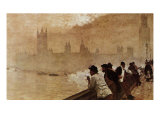 The Bridge at Westminster Giclee Print