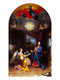 The Annunciation (panel) Giclée-Druck von Leopoldo Metlicovitz