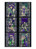 Windows with Stories of the Life of the Virgin and of the Prophets reproduction procédé giclée par Giovanni Badile