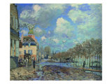 The Flood at Port-Marly Giclee Print