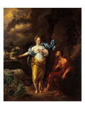 Juno and Argus Giclee Print