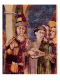 St Martin of Tours Receives the Investiture as Knight by Emperor Julian Lámina giclée por Demetrio Cosola