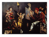 St Luke Painting the Virgin Giclee Print