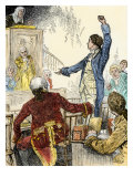 Give Me Liberty or Give Me Death Speech of Patrick Henry in Virginia Giclee Print