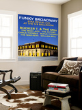Funky Broadway Wall Mural