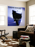Poncho Sanchez - Conga Blue Wall Mural