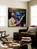 Muddy Waters - Paris, 1972 Mural Muddy Waters - Paris, 1972 Mural