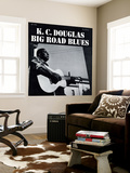 K.C. Douglas - Big Road Blues Wall Mural