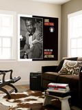 Louis Armstrong, Live at the 1958 Monterey Jazz Fest Wall Mural