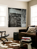 Red Garland - Groovy Wall Mural