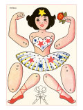 Articulated Ballerina Puppet Impressão giclée Articulated Ballerina Puppet Impressão giclée