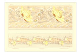 Intertwining Mice and Flowers Posters