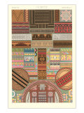 Busy Geometric Patterns Decorative Arts Lámina giclée Busy Geometric Patterns Decorative Arts Lámina giclée