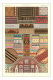 Busy Geometric Patterns Decorative Arts Posters