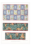 Quilt Patterns, Children in Woods Posters