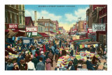 Maxwell Street Market, Chicago, Illinois Posters
