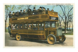 Double Deck Motor Coach, Chicago, Illinois Posters