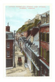 Little Champlain Street, Citadel, Quebec Posters