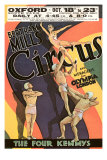 Mills Circus Acrobats Posters