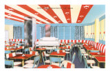 Well-Lit Diner, 23 Room Posters