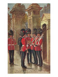 Changing of the Guard at Buckingham Palace Lámina giclée Changing of the Guard at Buckingham Palace Lámina giclée
