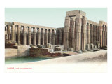Temple at Luxor, Egypt Lámina giclée